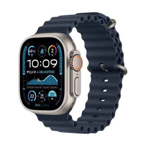 Apple Watch Ultra 2 Natural Titanium Ocean Band Marine 2024 GPS + Cellular 49mm