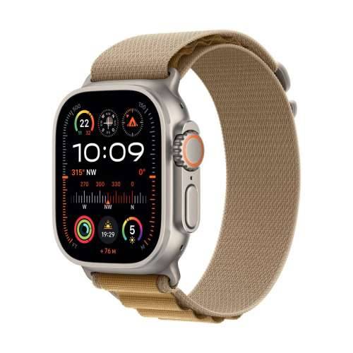 Apple Watch Ultra 2 Natural Titanium Alpine Loop Almond M 2024 GPS + Cellular 49mm