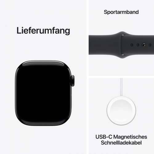 Apple Watch S10 Diamond Black Aluminum Sport Band Black- S/M GPS + Cellular 42mm MWX63QF/A 2024 Cijena