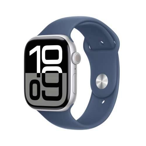 Apple Watch S10 Silver Aluminum Sport Band Denim - M/L GPS 46mm MWWM3QF/A 2024 Cijena