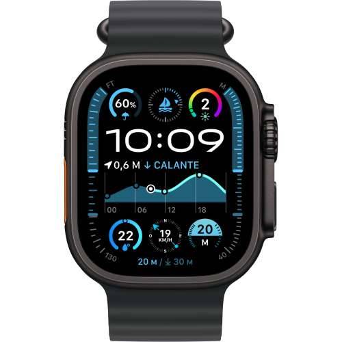 Apple Watch Ultra 2 LTE 49mm black titanium case with black ocean strap Cijena