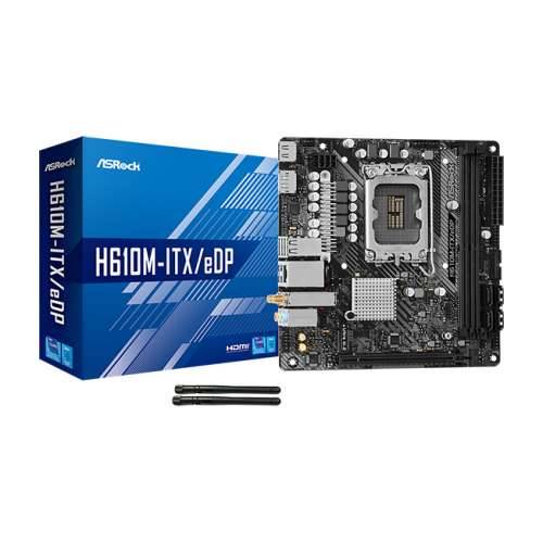 ASRock H610M-ITX/eDP motherboard