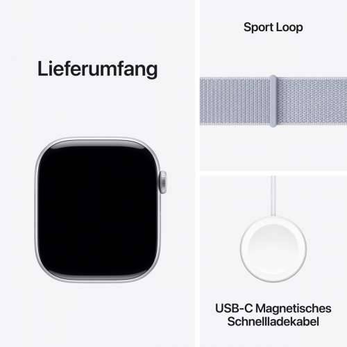 Apple Watch S10 Silver Aluminum Sport Loop Blue Cloud GPS 46mm MWWN3QF/A 2024 Cijena