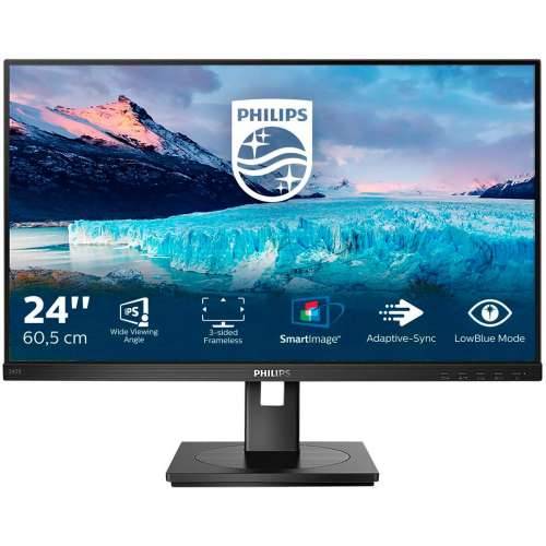 Philips S-Line 242S1AE 60.45cm (23.8") FHD IPS Monitor 16:9 HDMI/DP/DVI 75Hz 4ms Cijena