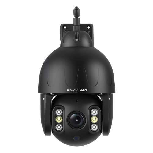 Foscam SD8P WLAN surveillance camera black 8MP (3840x2160), dual-band WLAN, pan and tilt function, 4x optical zoom