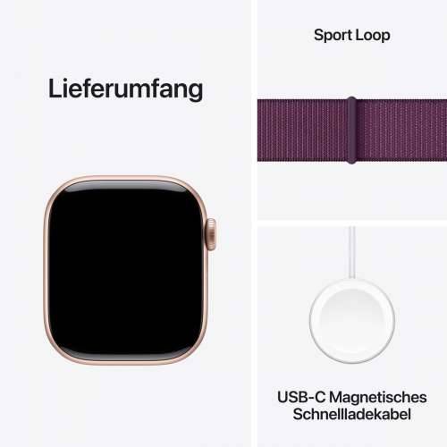 Apple Watch S10 Rose Gold Aluminum Sport Loop Plum GPS 42mm MWWK3QF/A 2024 Cijena