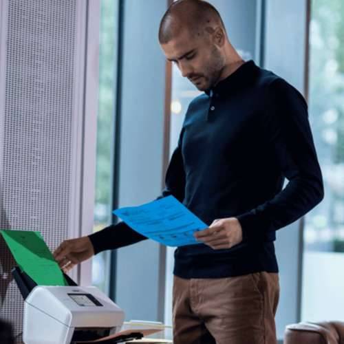 Brother ADS-4900W document scanner 60 ppm. USB 3.0 LAN WLAN ADF Duplex Cijena