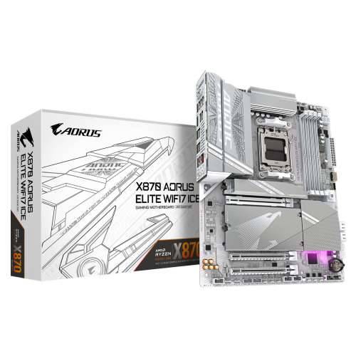 GIGABYTE X870 AORUS Elite WIFI7 ICE motherboard Socket AM5 Cijena