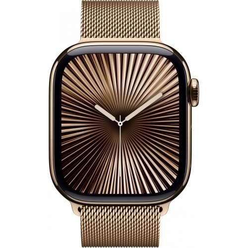 Apple Watch Series 10 LTE 42mm Gold Titanium Case with Gold Milanese Loop Cijena