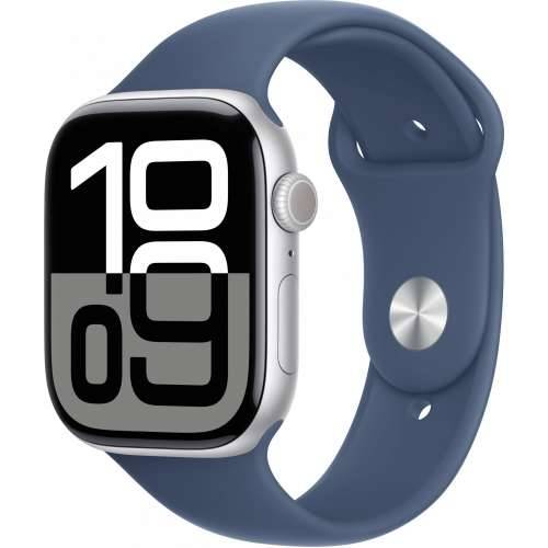 Apple Watch Series 10 GPS 46mm Aluminum Silver Sport Band Denim - S/M Cijena