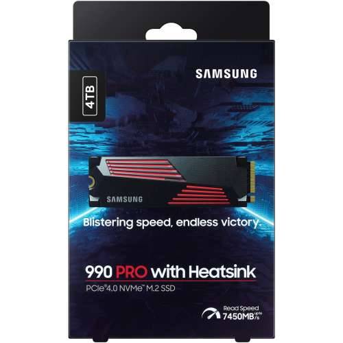 Samsung 990 PRO MZ-V9P4T0CW - SSD - 4 TB - PCIe 4.0 x4 (NVMe) Cijena