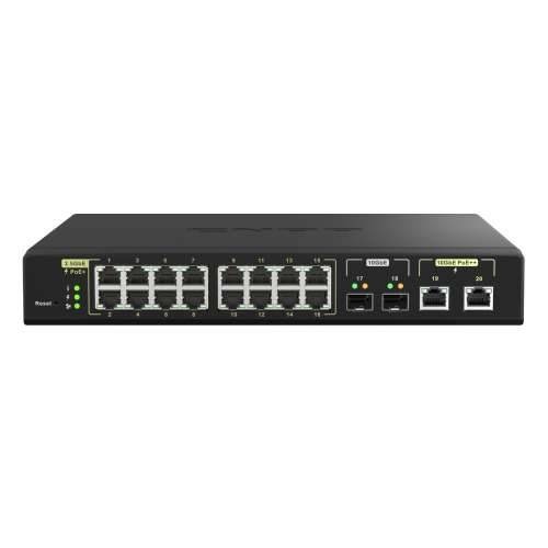 QNAP QSW-M2116P-2T2S - switch - 20 ports - managed - rack-mountable Cijena