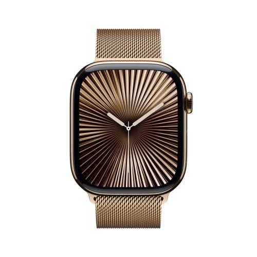 Apple Watch S10 Gold Titanium Milanese Loop Gold - S/M GPS + Cellular 46mm MC7T4QF/A 2024 Cijena