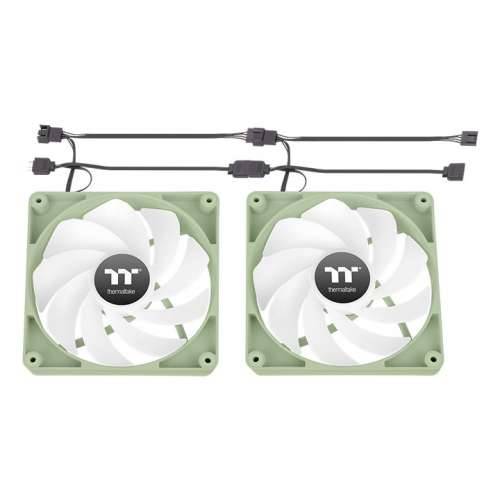 Thermaltake CT140 Reverse ARGB Sync Matcha Green 2 Pack Case Fan Cijena