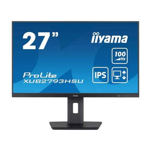 Iiyama ProLite XUB2793HSU-B6 Office Monitor 27" (68.6 cm), IPS, USB hub, 100Hz refresh rate Cijena