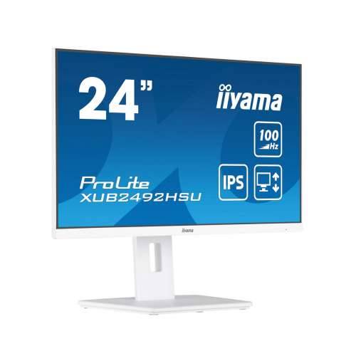 Iiyama ProLite XUB2492HSU-W6 Office Monitor 23.8" (60.5 cm) IPS, 100Hz refresh rate and a height-adjustable stand Cijena