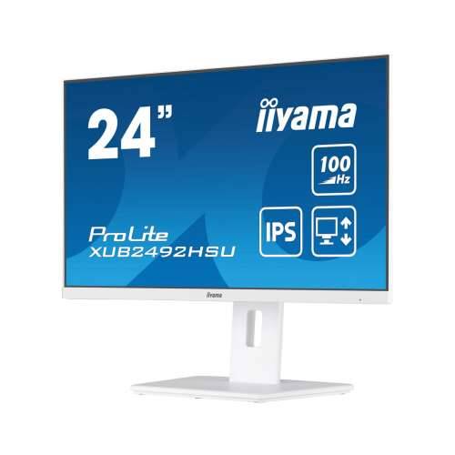 Iiyama ProLite XUB2492HSU-W6 Office Monitor 23.8" (60.5 cm) IPS, 100Hz refresh rate and a height-adjustable stand Cijena