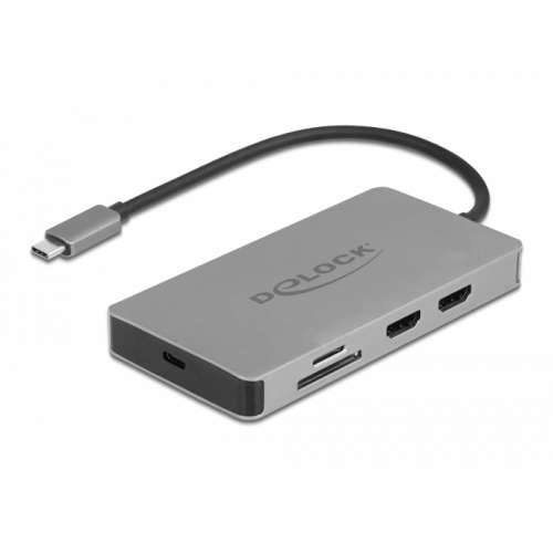 Delock USB Type-C™ Docking Station 4K - Dual HDMI MST / USB 3.2 SD / LAN / PD 3.0 Cijena