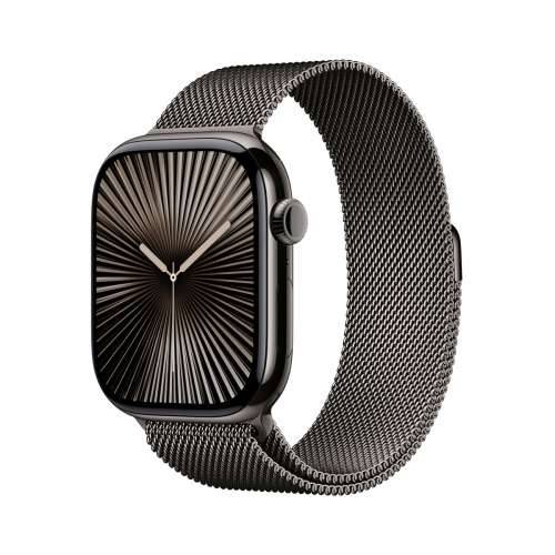 Apple Watch S10 Slate Titanium Milanese Loop Slate- S/M GPS + Cellular 46mm MC7R4QF/A 2024 Cijena