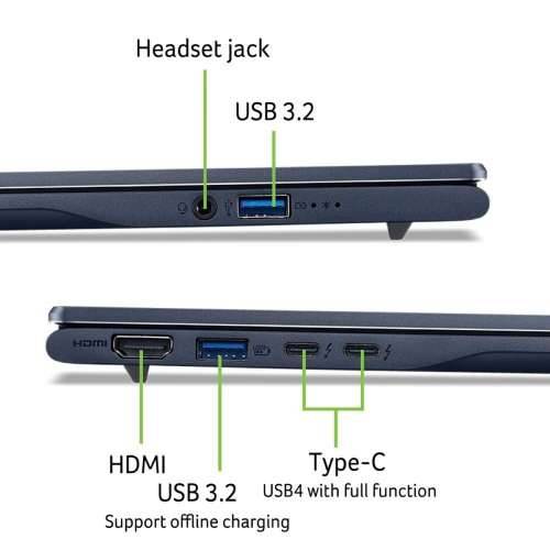 Acer Swift 14 AI (SF14-51-58TU) Copilot+ Notebook 14.0" 2.8K OLED, Intel 5 Ultra 226V, 16GB RAM, 512GB SSD, Windows 11 Home Cijena