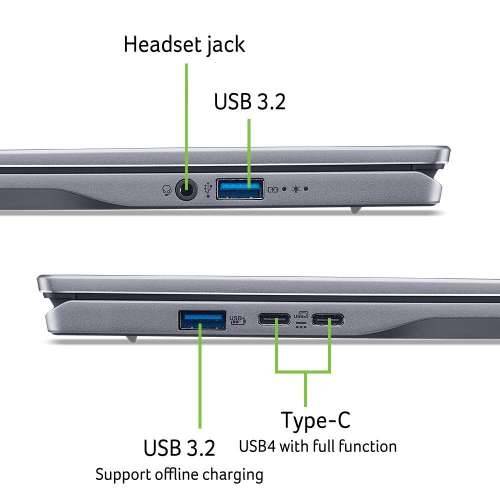 Acer Swift Go 14 AI (SFG14-01-X4P0) 14.5 WUXGA, OLED, 120Hz, Snapdragon X Plus X1P-42-100, 16GB RAM, 512GB SSD, Windows 11 Home Cijena