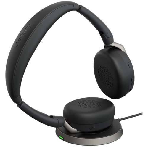 Jabra Evolve2 65 Flex UC Stereo - headset - with wireless charging pad Cijena