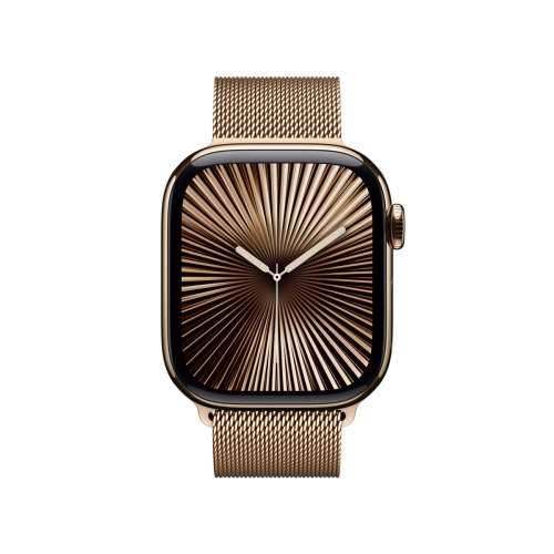 Apple Watch S10 Gold Titanium Milanese Loop Gold GPS + Cellular 42mm MX083QF/A 2024 Cijena