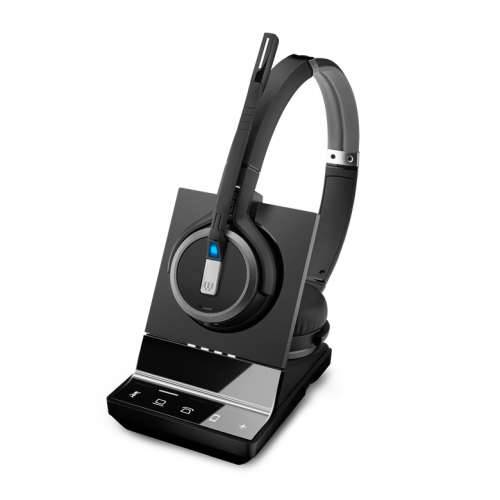 EPOS IMPACT SDW 5065, Dual-sided wireless DECT headset, dual connectivity, noise cancelling system, optimized for UC and with Skype for Business inter Cijena