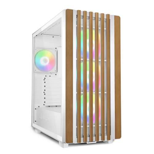 Sharkoon Rebel C70G RGB White | PC case Cijena