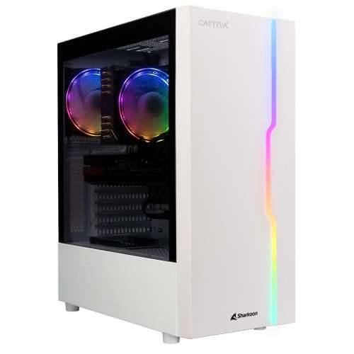 Captiva Advanced Gaming R86-330 Gaming PC AMD Ryzen 7 5700X, 32GB DDR4 RAM, 1TB M.2 SSD, Nvidia GeForce RTX 4060 Ti, Wi-Fi 6, Windows 11 Cijena