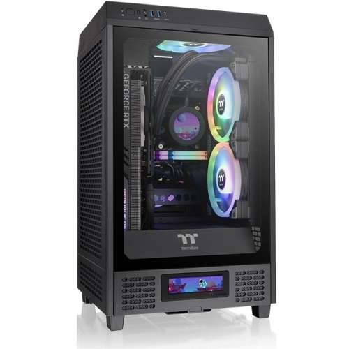 THERMALTAKE The Tower 200 Mini-Tower Mini-ITX Case with Viewing Window Black Cijena