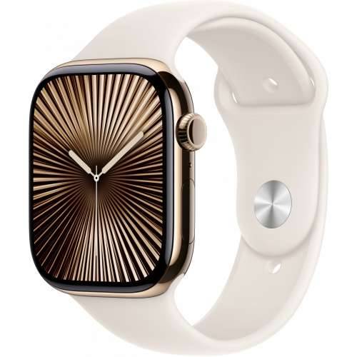 Apple Watch Series 10 LTE 46mm Gold Titanium Case with Starlight Sport Band - M/L Cijena