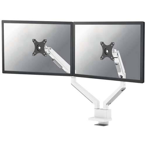 Neomounts NEXT Slim DS70-250WH2 mounting kit - full-motion - for 2 monitors - white Cijena