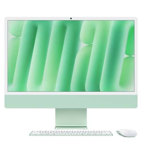 Apple iMac MWUY3D/A Green 61cm(24'') M4 10-Core Chip, 10-Core GPU, 16GB Ram, 256GB SSD