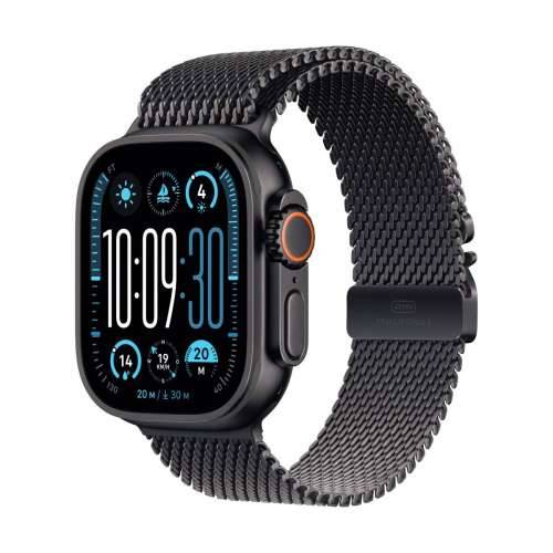 Apple Watch Ultra 2 Black Titanium Milanese Loop Black S 2024 GPS + Cellular 49mm Cijena