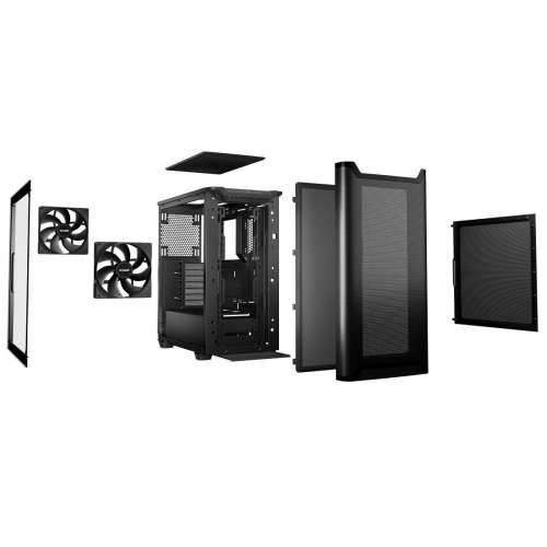 be quiet! PURE BASE 501 Airflow Window Black | PC case Cijena