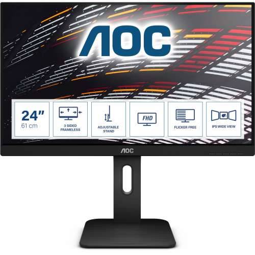 AOC X24P1 61cm (24") WUXGA 16:10 Office Monitor VGA/DVI/HDMI/DP Pivot HV Cijena