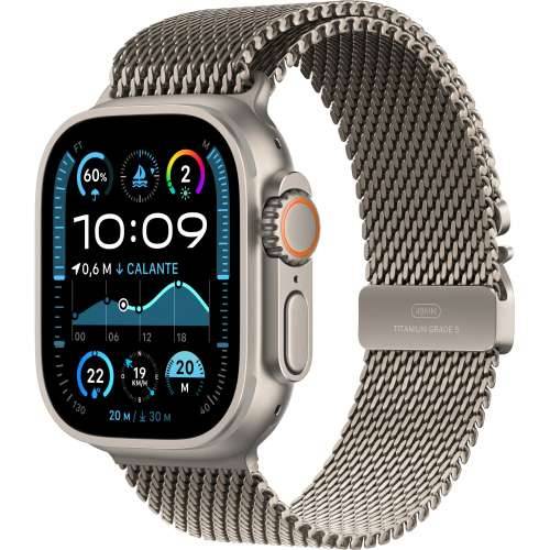 Apple Watch Ultra 2 LTE 49mm Titanium Natural Case with Natural Titanium Milanese Strap - S Cijena