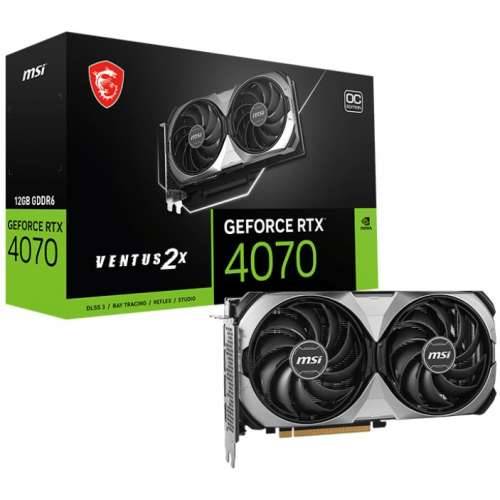 RTX 4070 12GB MSI Ventus 2X E1 OC GDDR6 Cijena