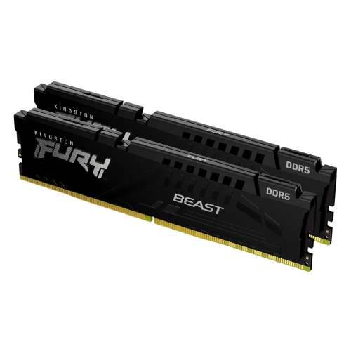 Kingston FURY Beast Black 32GB Kit (2x16GB) DDR5-6000 EXPO CL36 DIMM Memory Cijena