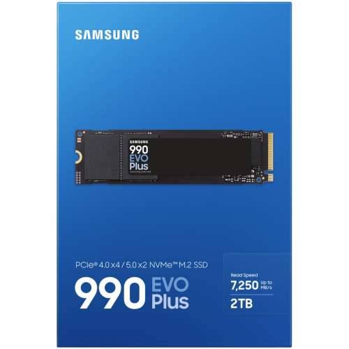 Samsung 990 EVO Plus MZ-V9S2T0 - SSD - 2 TB - PCIe 5.0 x2 (NVMe) Cijena