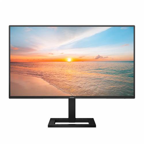 Philips 27E1N1300AE 27 inch Full HD monitor, speakers, height adjustable (1920x1080, 100 Hz, HDMI, USB-C (65W PD), USB hub) black