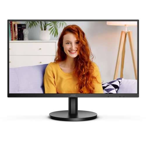 AOC U27B3A 27 inch UHD monitor, speakers, HDR10 (3840x2160, 60 Hertz, HDMI 2.0, DisplayPort 1.4) black