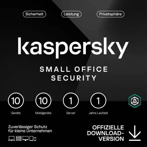 Kaspersky Small Office Security - 10 User, 1 Year - Base - ESD-DownloadESD