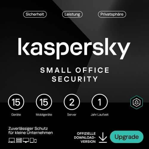 Kaspersky Small Office Security - 15 User, 1 Year - Renewal - ESD-DownloadESD