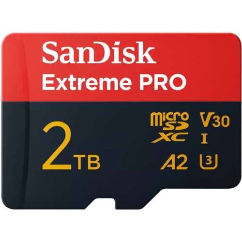 Card 2TB SanDisk Extreme PRO microSDXC UHS-I V30 A2 Class U3 Cijena