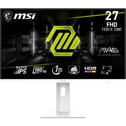 MSI MSI MAG 274PFWDE Gaming Monitor - 180Hz, 1ms, White