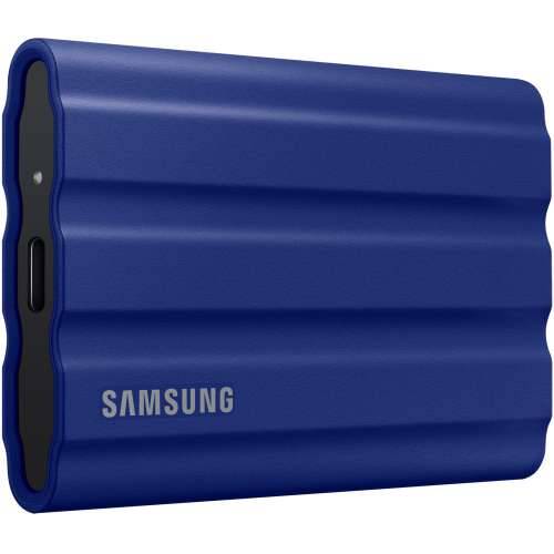 Samsung SSD Hard Drive T7 Shield MU-PE2T0R - 2 TB - USB 3.2 Gen 2 - Blue Cijena