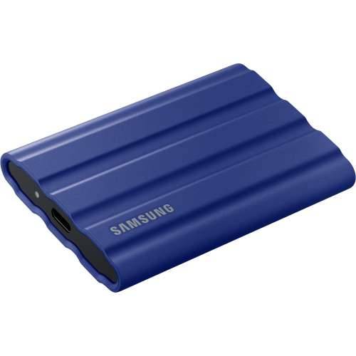 Samsung SSD Hard Drive T7 Shield MU-PE2T0R - 2 TB - USB 3.2 Gen 2 - Blue Cijena