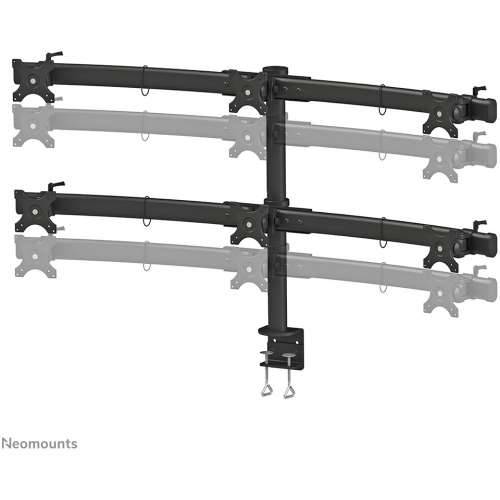 Neomounts desk mount for six flat screens up to 27“ (69 cm) 8KG FPMA-D700D6 Cijena